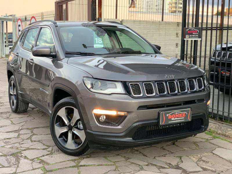 JEEP - COMPASS - 2017/2018 - Cinza - R$ 91.990,00