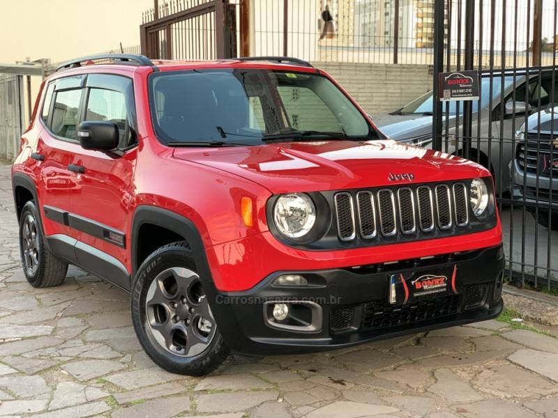 JEEP - RENEGADE - 2016/2017 - Vermelha - R$ 65.990,00