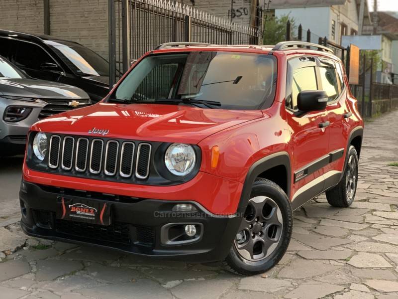 JEEP - RENEGADE - 2016/2017 - Vermelha - R$ 65.990,00