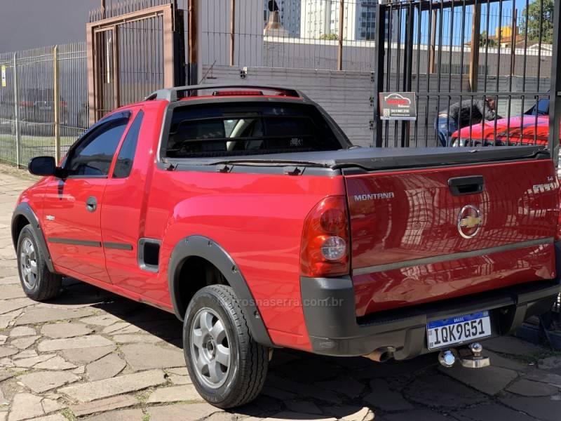 CHEVROLET - MONTANA - 2009/2010 - Vermelha - R$ 35.990,00