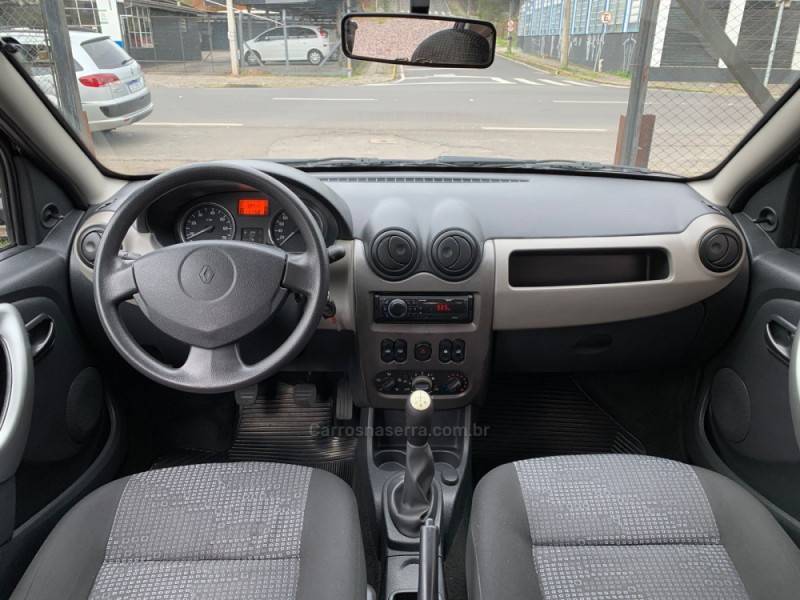 RENAULT - SANDERO - 2008/2009 - Preta - R$ 27.990,00