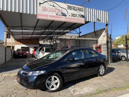 HONDA - CIVIC - 2007/2008 - Preta - R$ 46.990,00