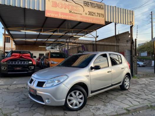 RENAULT - SANDERO - 2008/2009 - Prata - R$ 27.990,00
