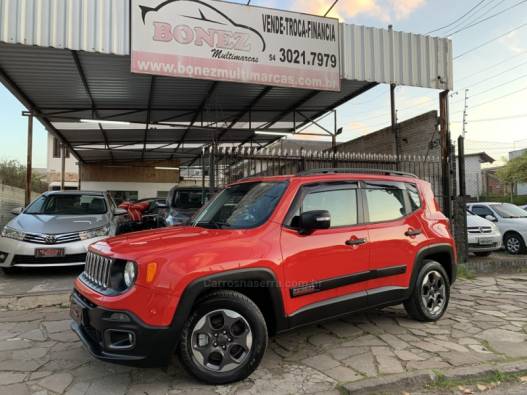 JEEP - RENEGADE - 2016/2017 - Vermelha - R$ 65.990,00