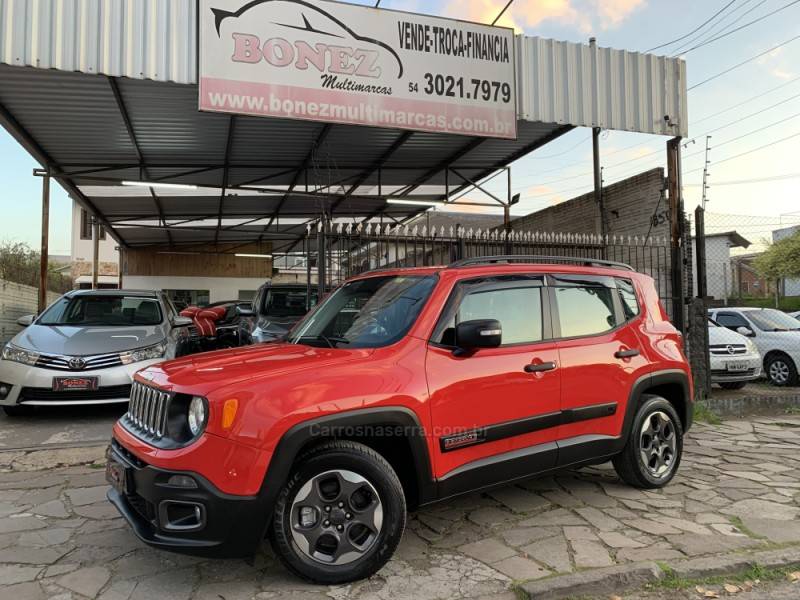 JEEP - RENEGADE - 2016/2017 - Vermelha - R$ 65.990,00